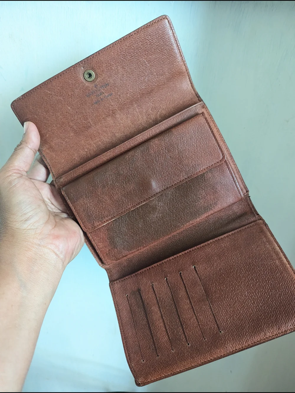Louis Vuitton Vintage Trifold Wallet (1994, France)